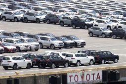 Ô tô sản xuất tại Nhật bị áp thuế nhập khẩu 15% thuế đối ứng khi vào Mỹ