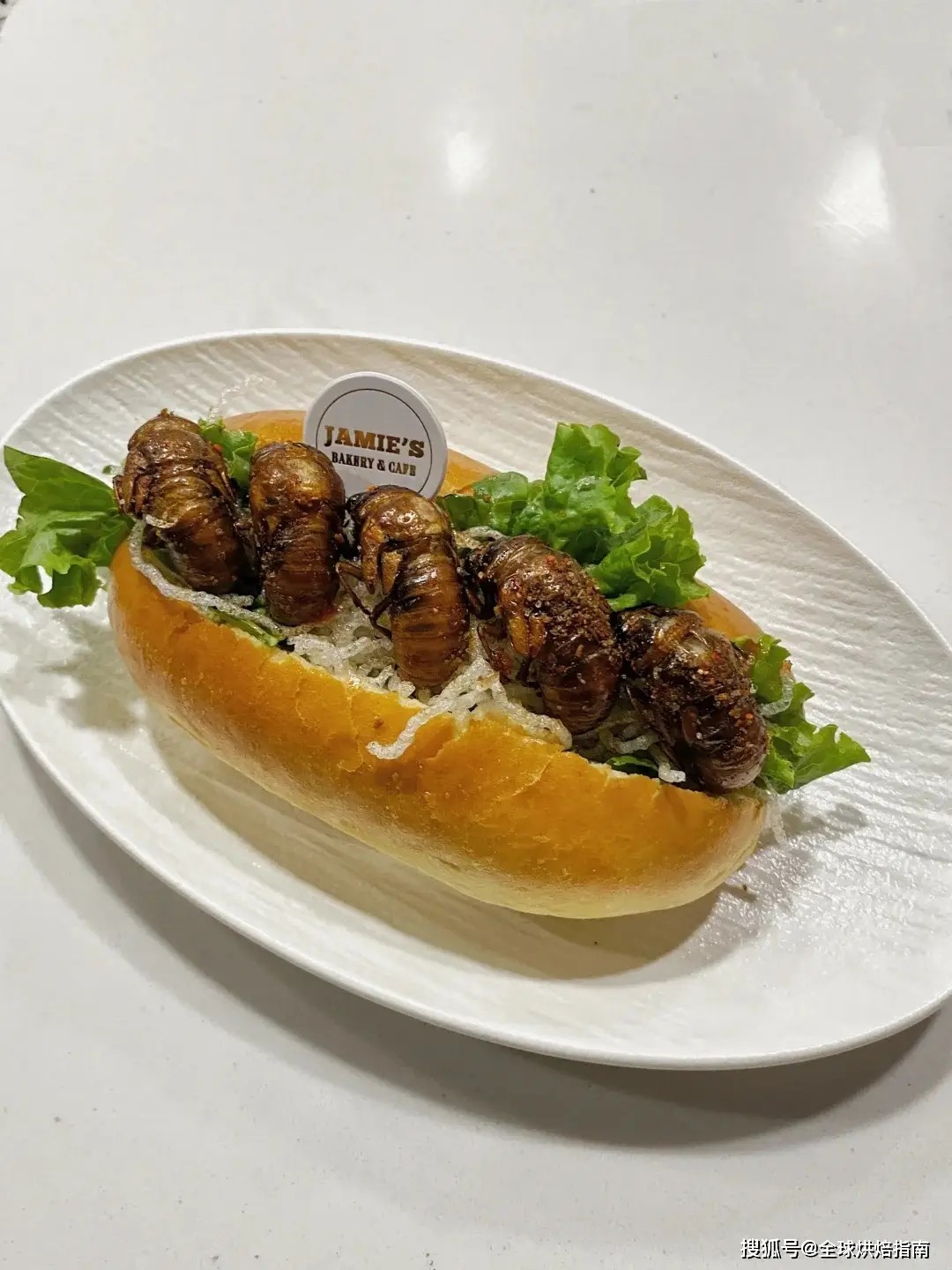 Bánh mì ve sầu: Món ăn gây sốt ở TQ, mỗi ngày bán 300-400 cái - 5