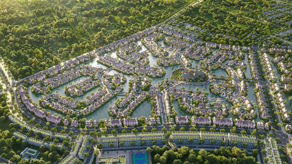 Đảo Châu Âu là phân khu đắt giá, cao cấp nhất Eco Central Park