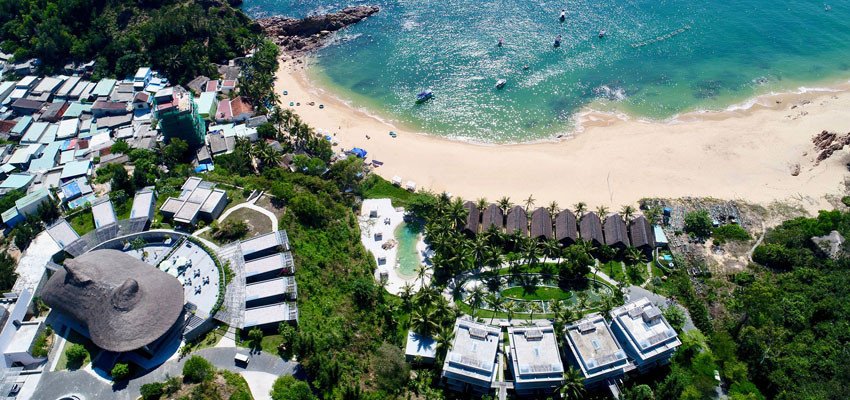 Dự án Casa Marina Resort nằm ven biển Gềnh Ráng, do CTCP Du lịch Casa Marina Resort làm chủ đầu tư. Ảnh:&nbsp;Casa Marina Resort