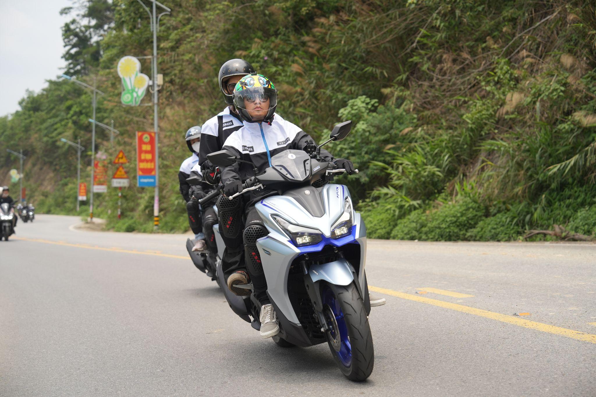Yamaha NVX 2025 sở hữu hai chế độ lái, linh hoạt trong từng cung đường