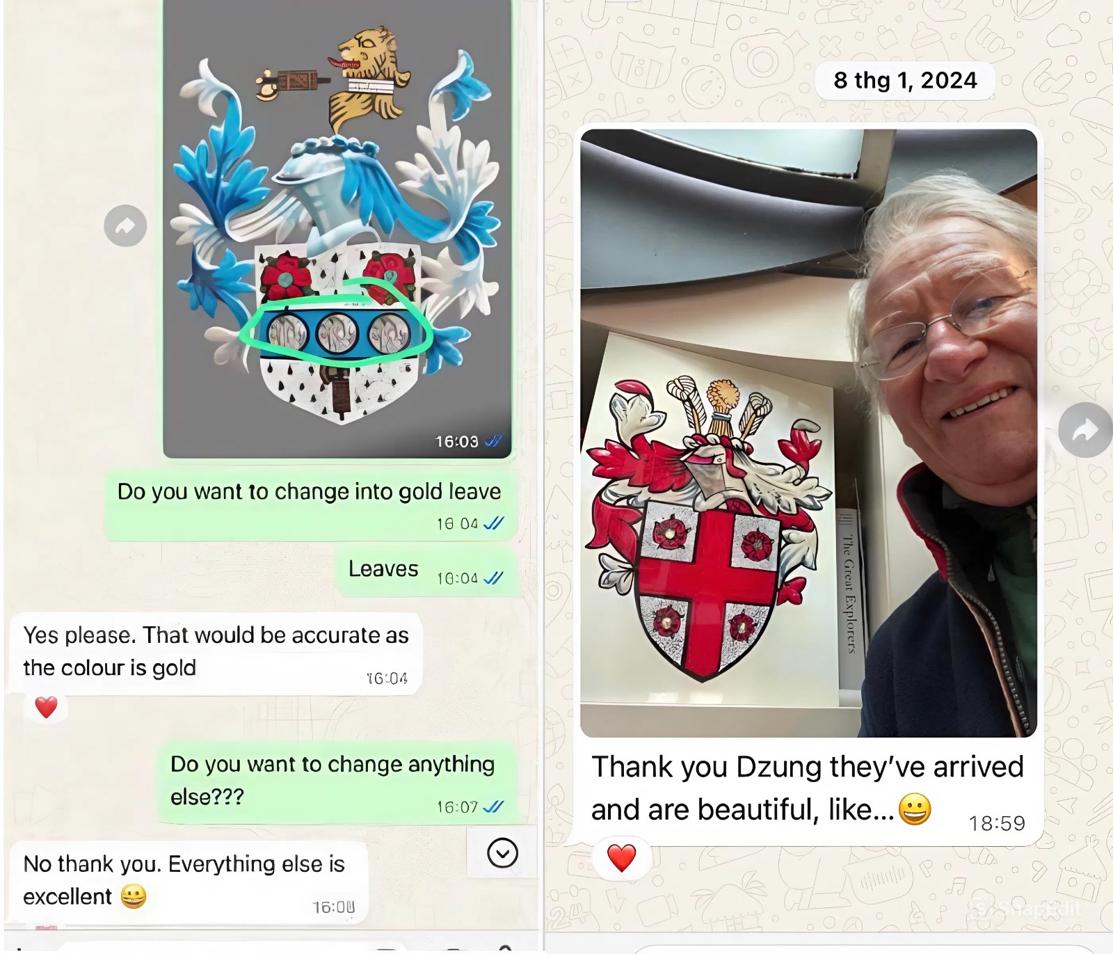 Quá trình trao đổi với khách hàng để hoàn thiện sản phẩm được đội ngũ Đông Phương Art đặc biệt chú trọng.