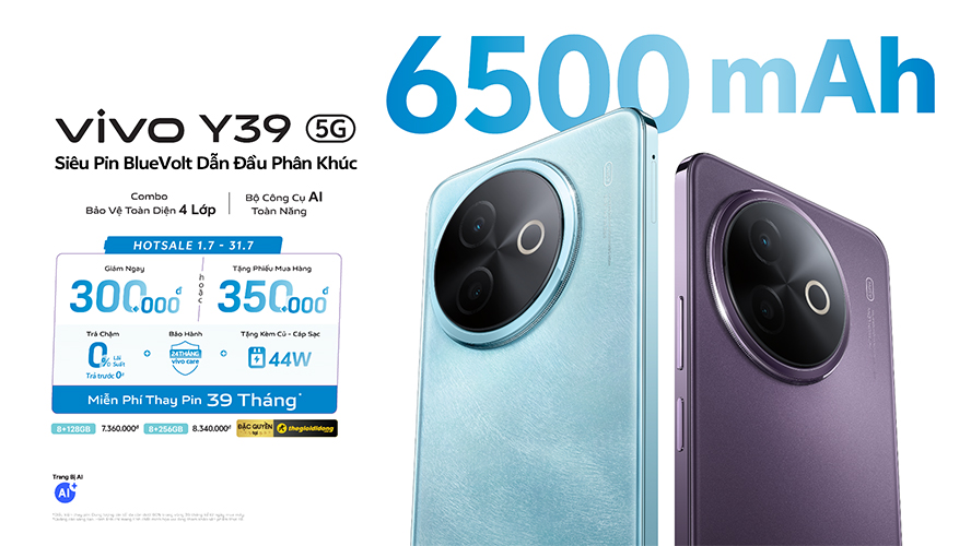 Chọn vivo Y39 5G: Mua một lần, dùng mượt đến 50 tháng - 4
