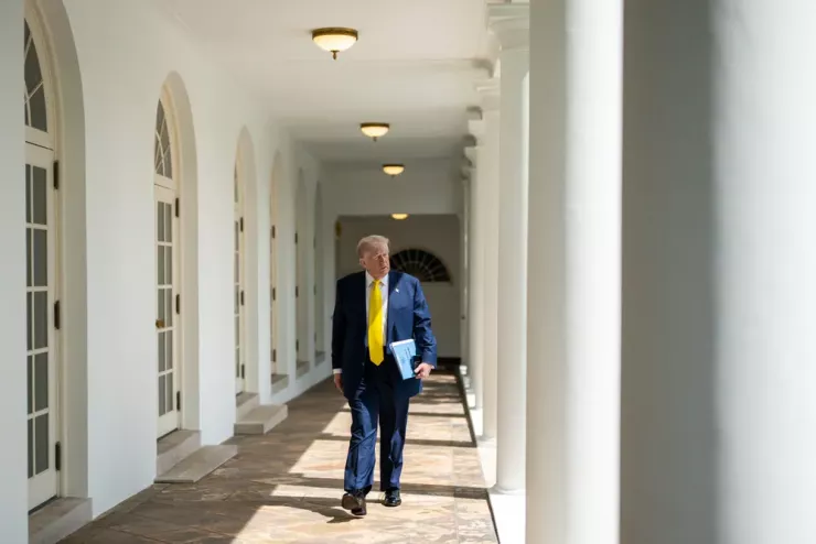 Tổng thống Mỹ Donald Trump. Ảnh: WHITE HOUSE