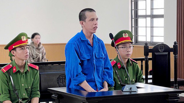 Bị cáo Lê Văn Trường bị tuyên án chung thân. Ảnh: Tiến Tầm