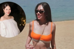 Sắc vóc bạn gái Quang Minh sau giảm 15 kg
