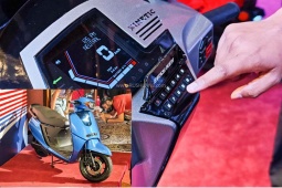 Xe máy điện giá ngang Vison mà các trang bị cũng khiến SH350i phải  " chào thua " 