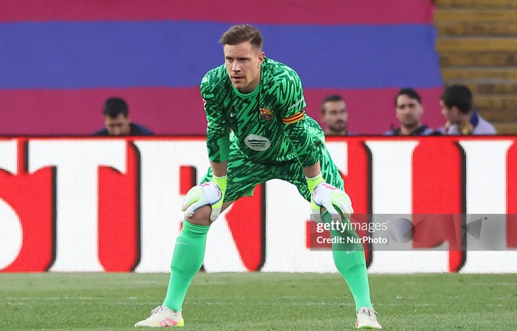 Hiện Ter Stegen vẫn là đội trưởng đội một