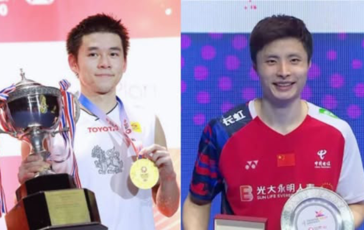 Yuqi (bên phải) soán ngôi số 1 đơn nam thế giới của Kunlavut (bên trái)