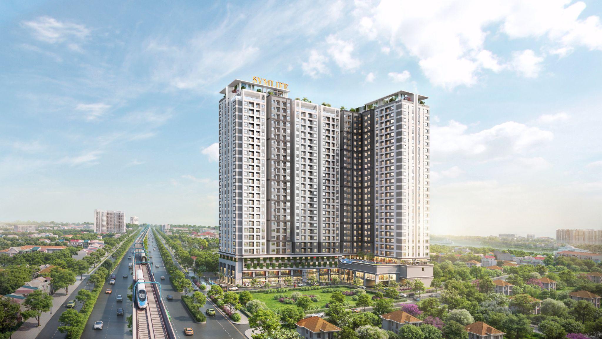 Symlife tọa lạc ngay mặt tiền Quốc Lộ 13 - trục tọa độ giao thương trọng điểm khu vực Đông Bắc TP.HCM