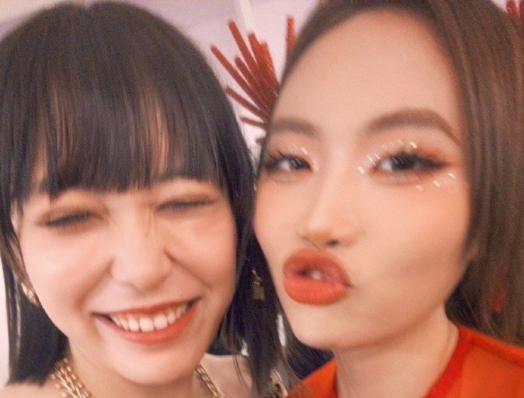 Miyuna nhắn nhủ Phương Mỹ Chi: "Bạn yêu. Tôi sẽ không bao giờ quên cảm xúc xúc động khi được xem màn trình diễn của bạn!". Phương Mỹ Chi cho biết, Miyuna xứng đáng giành chiến thắng. Ảnh: Instagram Miyuna.
