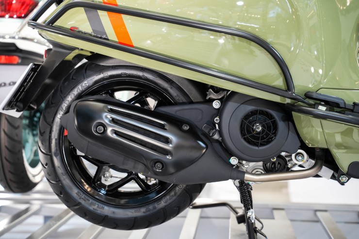 Động cơ xe loại iGet, có 2 tùy chọn phân khối 125cc và 150cc.&nbsp;
