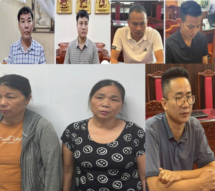 Cơ quan điều tra tạm giữ hình sự 7 đối tượng để điều tra, làm rõ tội đánh bạc.