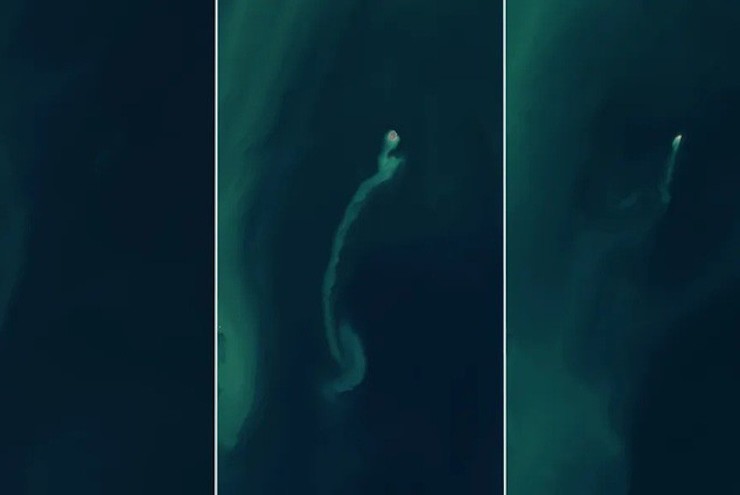 Vệ tinh NASA phát hiện "đảo ma" kỳ lạ giữa biển Caspi