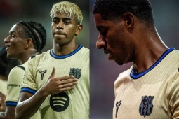 Barca thắng " hủy diệt " : Yamal phá tan định kiến kỳ nghỉ hè, Rashford đáng chờ đợi