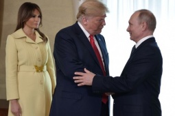 Ông Trump nói về thái độ của đệ nhất phu nhân Melania với ông Putin