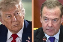 Ông Trump đáp trả ông Medvedev