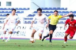 Video bóng đá U21 PVF - U21 Thể Công Viettel: Công Phương gặp khó, siêu phẩm định đoạt (CK U21 Quốc gia)