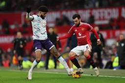 Trực tiếp bóng đá MU - Bournemouth: Hojlund lập công,  " Quỷ đỏ "  dẫn trước