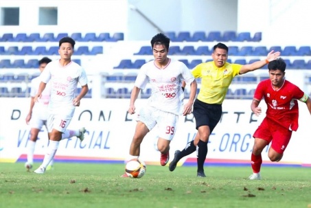 Video bóng đá U21 PVF - U21 Thể Công Viettel: Công Phương gặp khó, siêu phẩm định đoạt (CK U21 Quốc gia)