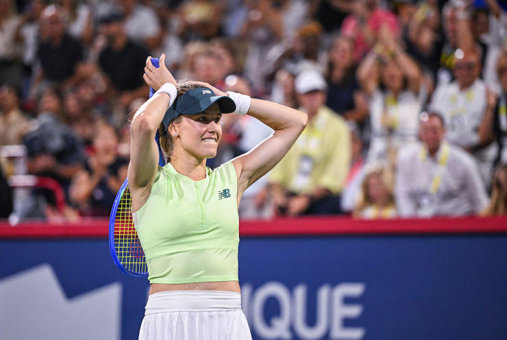 Bouchard bật khóc trong ngày chia tay tại Canadian Open 2025