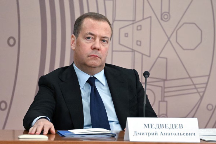 Phó Chủ tịch Hội đồng An ninh Nga Dmitry Medvedev. Ảnh: Reuters.