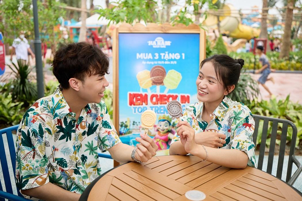 Du khách có thể khám phá thế giới ẩm thực đa dạng tại Sun World Ha Nam