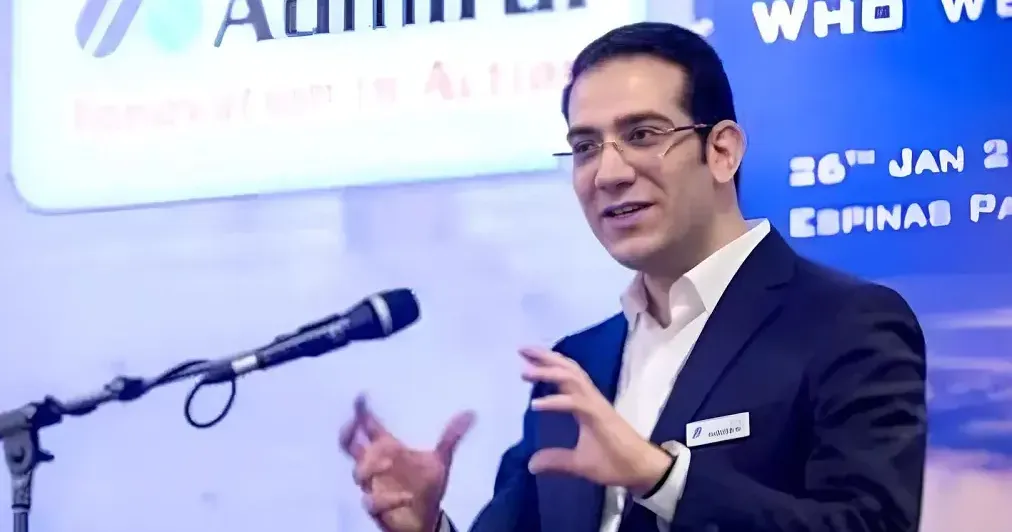 Một trong những hình ảnh hiếm hoi của&nbsp;Mohammad Hossein Shamkhani. Ảnh: Iran Wire.