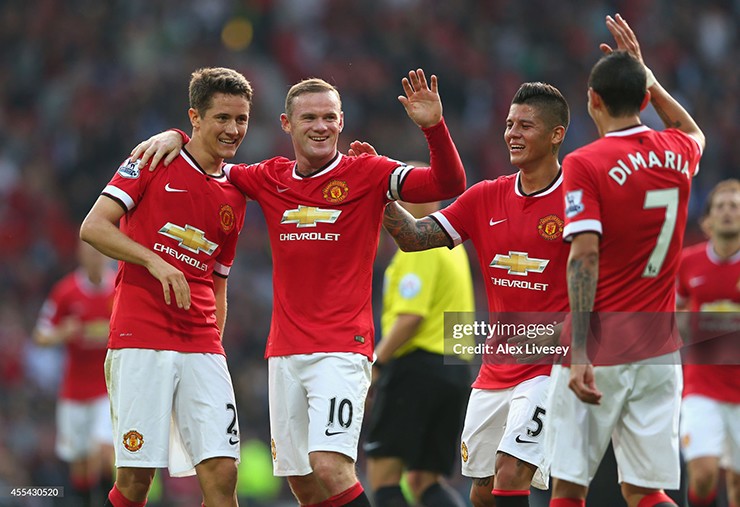 Marcos Rojo khoác áo MU giai đoạn&nbsp;2014-2021