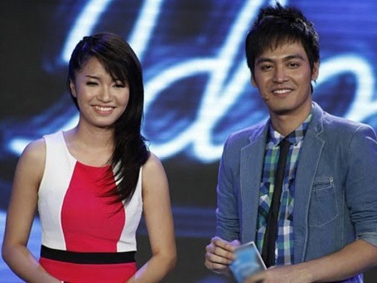 Cô sở hữu gương mặt bầu bĩnh, làn da ngăm đen khi thi Vietnam Idol năm 2010. Ảnh: Khám Phá.