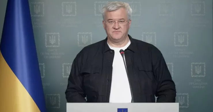 Ngoại trưởng Ukraine Andrii Sybiha. Ảnh: TRANG WEB TỔNG THỐNG UKRAINE