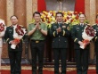 Chủ tịch nước Lương Cường trao quyết định thăng quân hàm, cấp bậc hàm cho 4 Thượng tướng