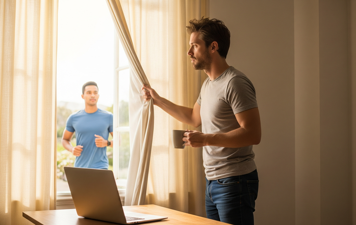 Việc tập luyện cuối tuần có thể giúp bạn bù đắp một tuần ngồi lì trước máy tính, theo nghiên cứu mới - Minh họa AI: Thu Anh