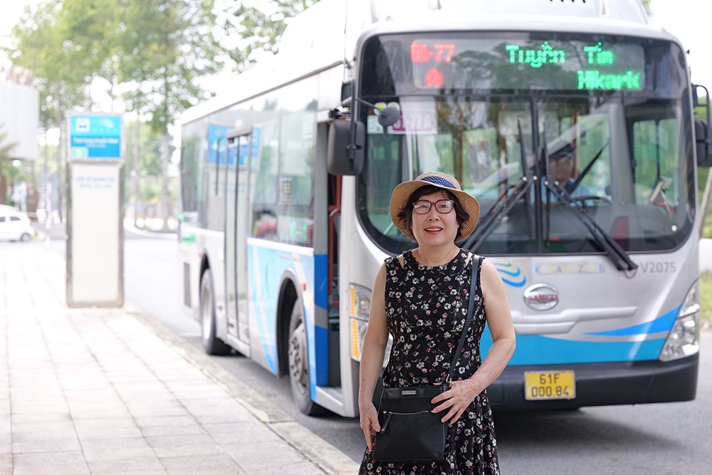 khách đã dùng tuyến xe buýt này thường xuyên