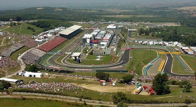 Toàn cảnh khu vực sector 3 tại Hungaroring
