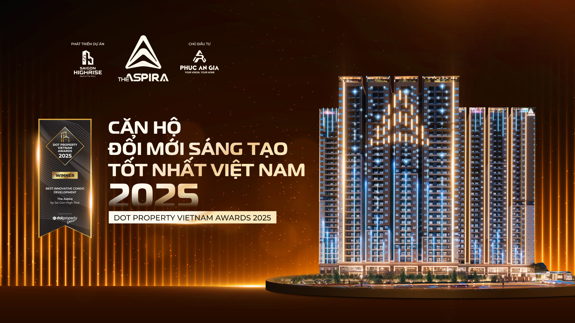 The Aspira – Căn hộ đổi mới sáng tạo tốt nhất Việt Nam 2025. Nguồn ảnh: The Aspira