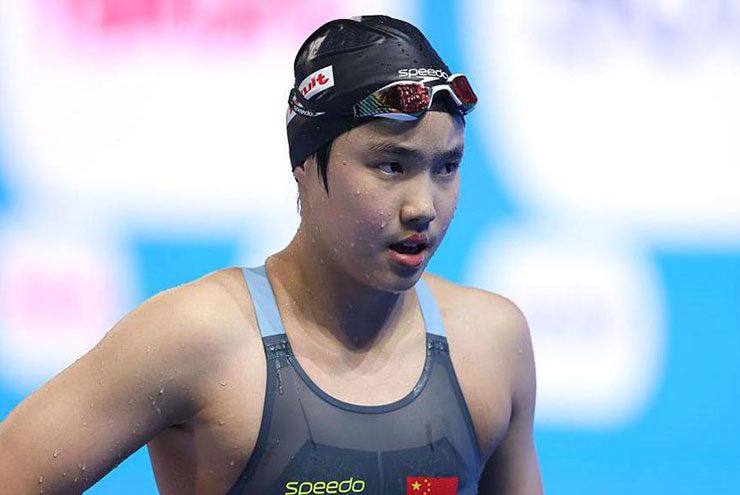 Thần đồng 12 tuổi của Trung Quốc đoạt huy chương thế giới ở môn bơi