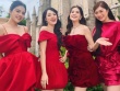 'Mẹ 4 con' Vân Trang đọ sắc cùng hội chị em sau giảm 24 kg