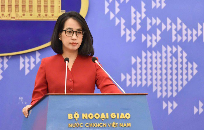Người phát ngôn Bộ Ngoại giao Việt Nam Phạm Thu Hằng