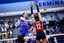 Kết quả bóng chuyền nữ Việt Nam - Philippines: Bích Thủy tỏa sáng, hủy diệt set 4 (Sea V-League)