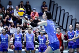 Trực tiếp bóng chuyền nữ Việt Nam - Philippines: Áp đảo set 4 (Sea V-League) (Kết thúc)