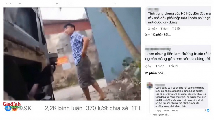 Sự việc gây tranh cãi trên mạng xã hội, một số ý kiến cho rằng "đường do dân góp tiền làm thì có quyền thu tiền".
