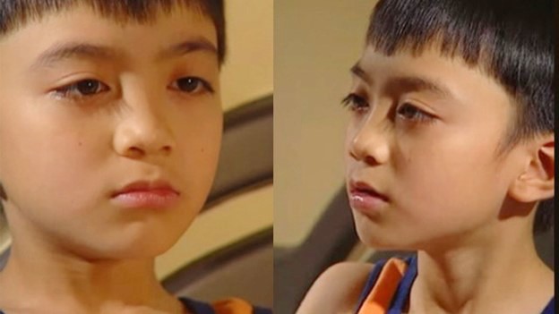 Soobin Hoàng Sơn lúc bé trong "Gặp nhau cuối tuần". Ảnh: VTV.