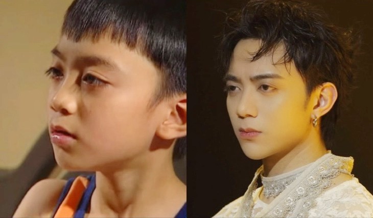 Soobin lúc còn bé và bây giờ - Ảnh: CMH.