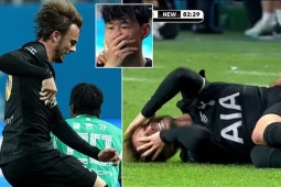 Ác mộng sao Tottenham chấn thương, rời sân trên cáng ở trận chia tay Son Heung Min