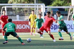 Tiến Linh, Văn Quyết so tài " nảy lửa " với đội tuyển bóng đá 7 người Việt Nam