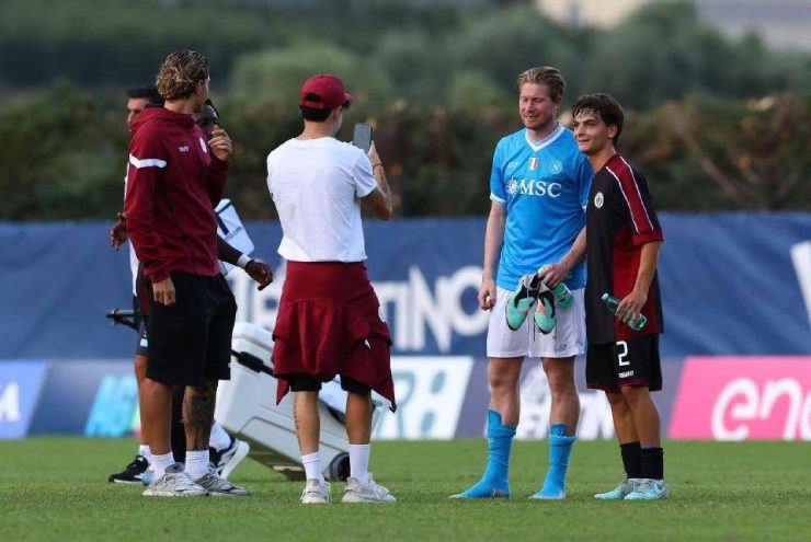 De Bruyne đang tận hưởng bóng đá tại Napoli