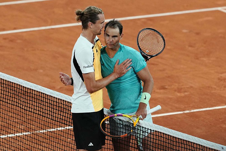 Zverev và Nadal từng chạm trán 11 lần trong sự nghiệp