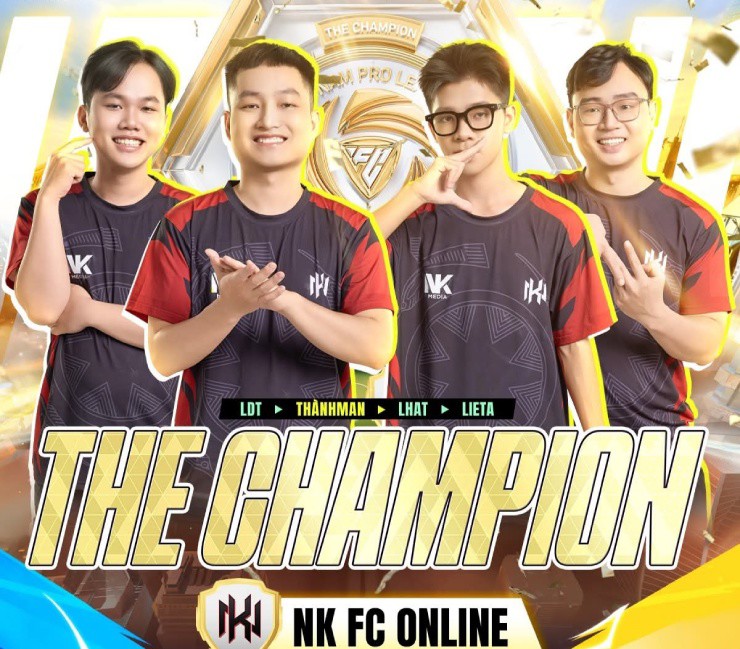 NK đăng quang ngôi vô địch lần thứ 3 liên tiếp