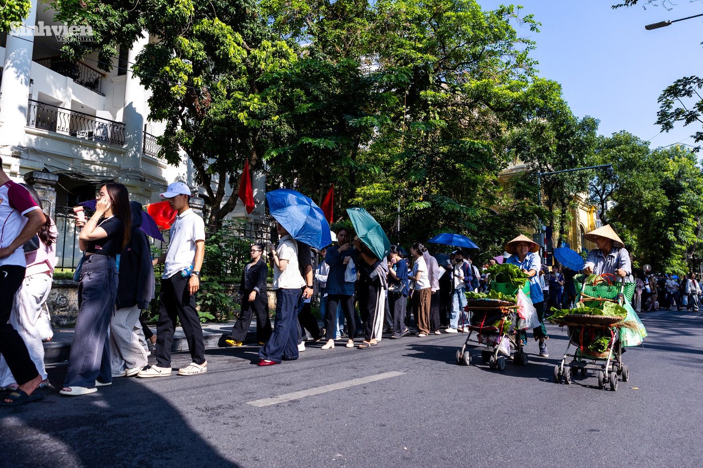Cảnh tượng chưa từng có tại Hồ Gươm: Hàng ngàn bạn trẻ xếp hàng dài nửa vòng hồ để nhận vé Concert Quốc gia - 9